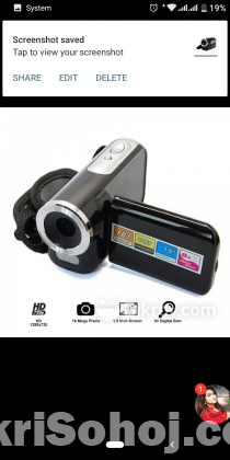 HD 1080X720 FULL HD VIDEO CAMERA